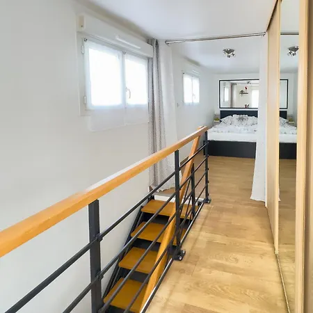 Duplex Cosy A 2 Min A Pied De Paris Avec 2 Terrasses 아파트