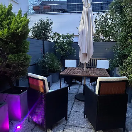 Duplex Cosy A 2 Min A Pied De Paris Avec 2 Terrasses 아파트 Le Pré-Saint-Gervais