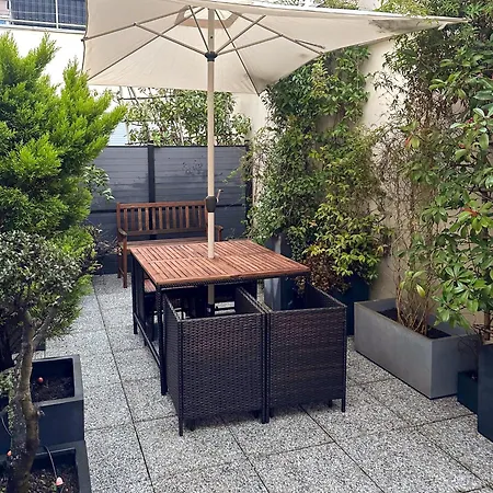Duplex Cosy A 2 Min A Pied De Paris Avec 2 Terrasses 아파트